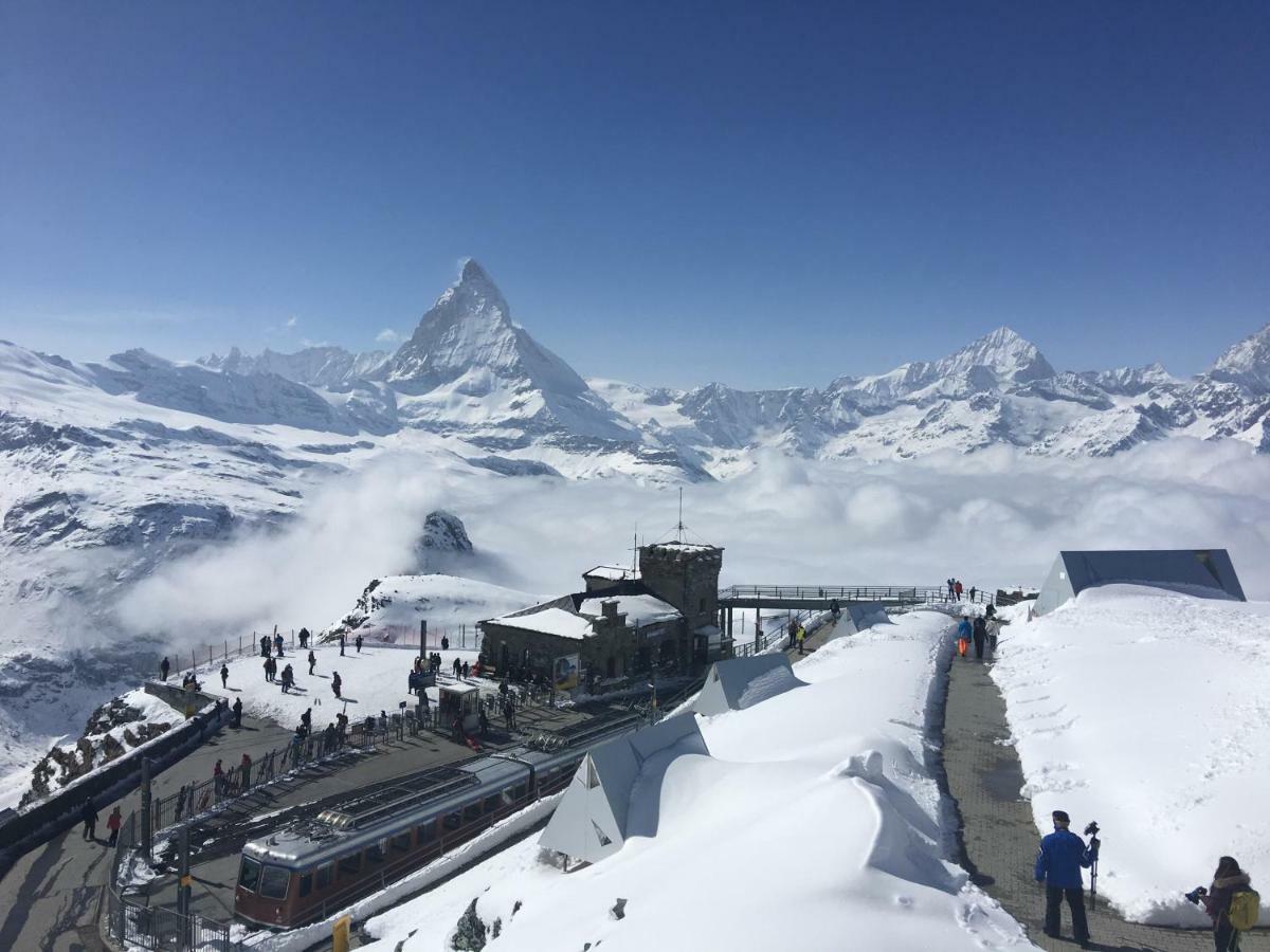 Apartmán Haus Colmar Zermatt Exteriér fotografie
