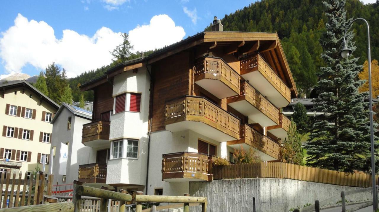 Apartmán Haus Colmar Zermatt Exteriér fotografie