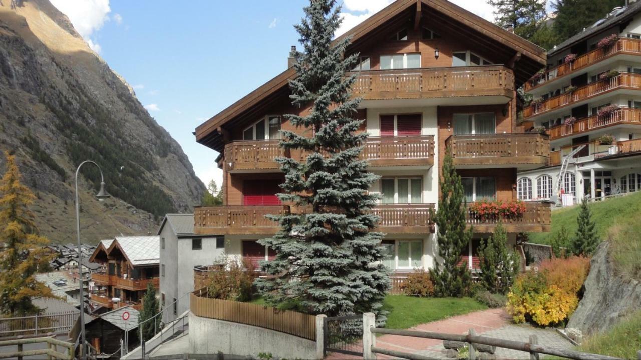 Apartmán Haus Colmar Zermatt Exteriér fotografie