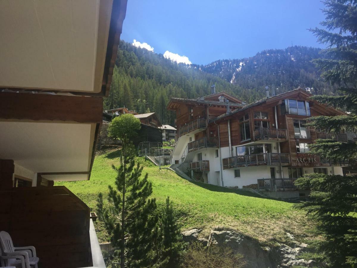 Apartmán Haus Colmar Zermatt Exteriér fotografie