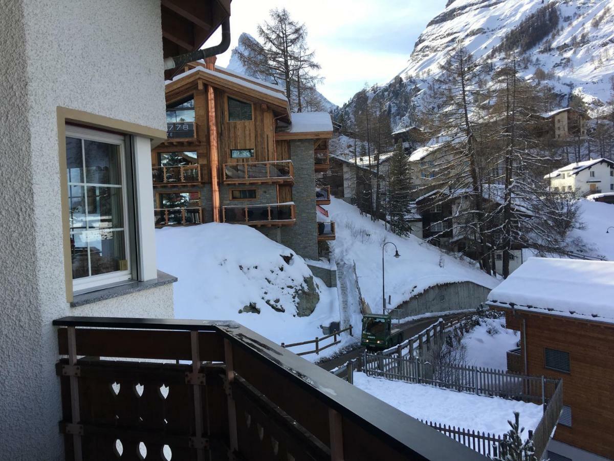 Apartmán Haus Colmar Zermatt Exteriér fotografie